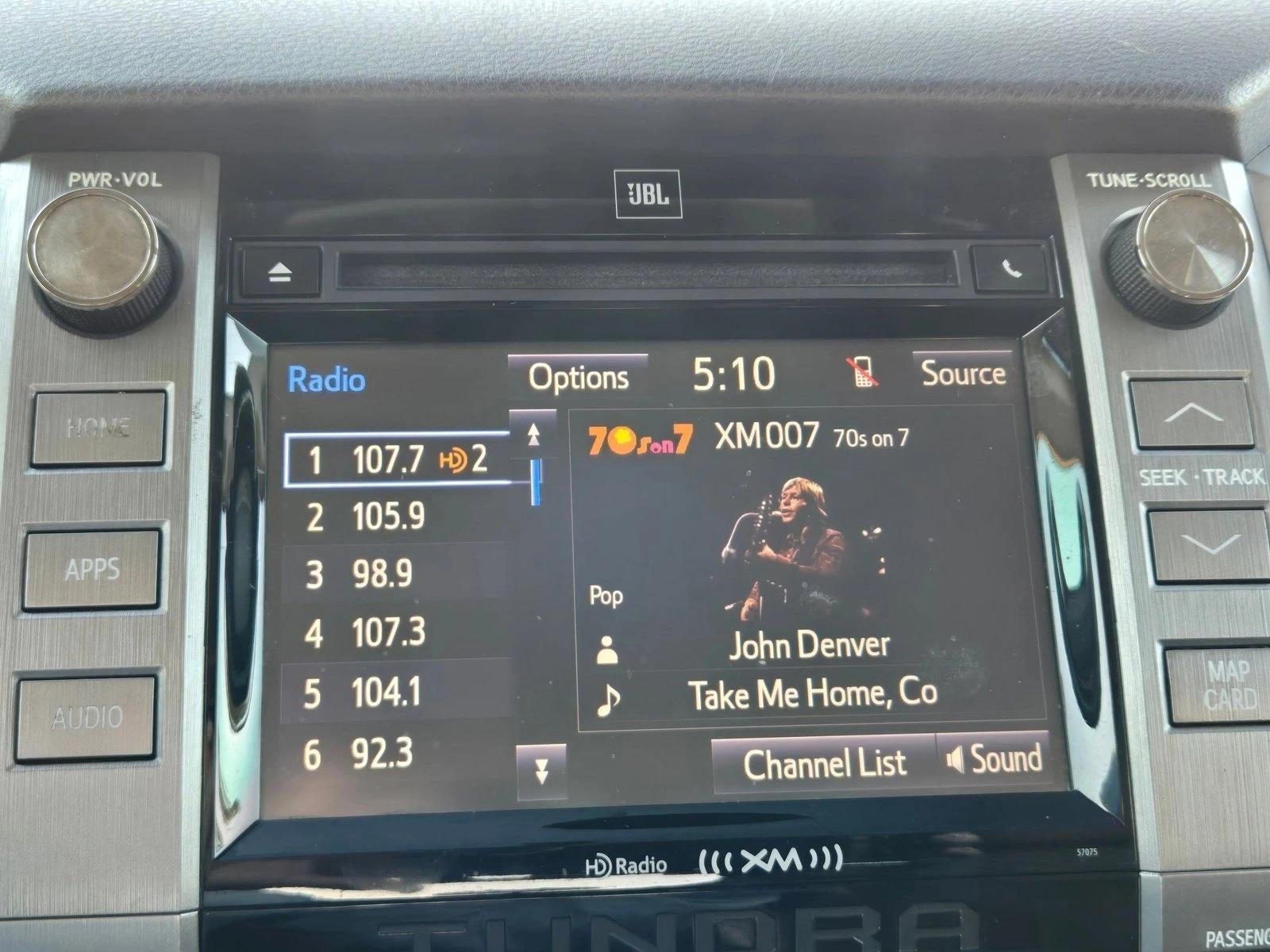 2014 Toyota Tundra 2WD Truck 2WD CrewMax Standard Bed 5.7L Platinum (Natl)