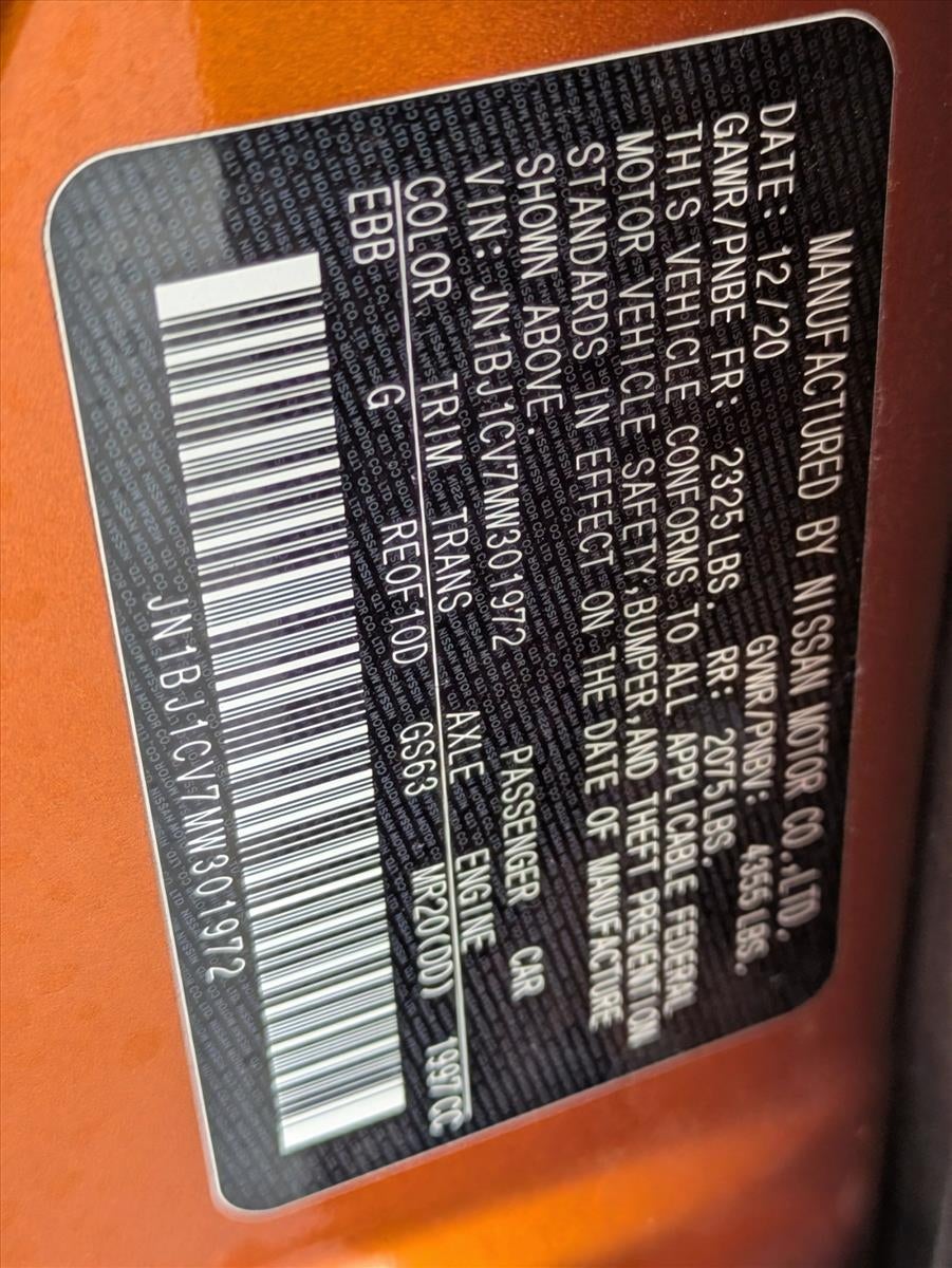 2021 Nissan Rogue Sport FWD SL