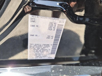 2025 Nissan Altima S FWD