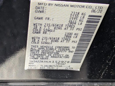 2020 Nissan Murano FWD SV