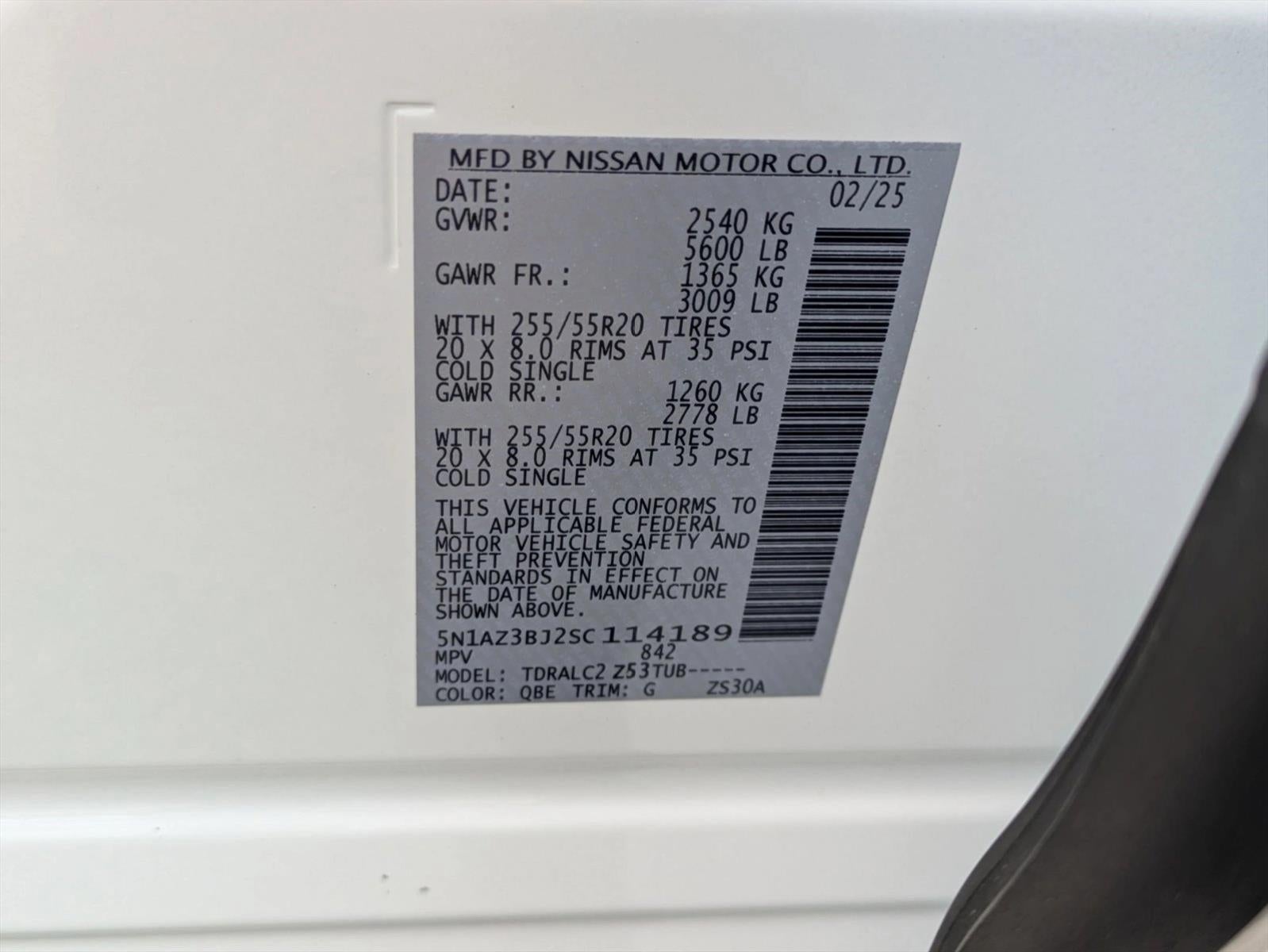 2025 Nissan Murano FWD SV