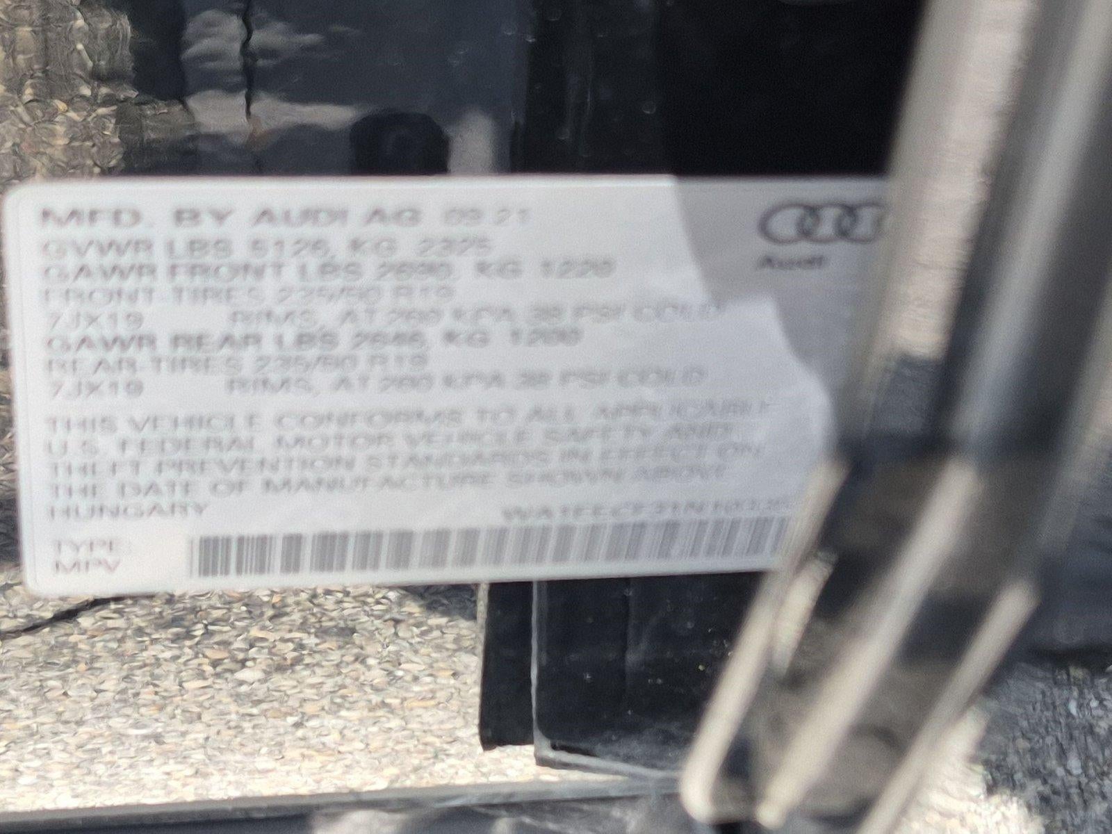 2022 Audi Q3 S line Premium Plus 45 TFSI quattro