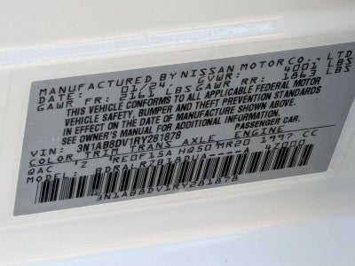 2024 Nissan Sentra SR CVT