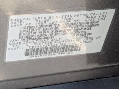 2022 Nissan Kicks SV FWD