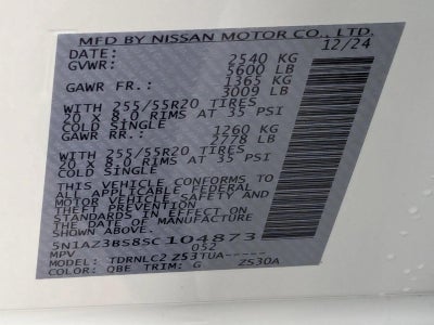 2025 Nissan Murano AWD SV