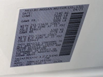 2025 Nissan Murano AWD SL