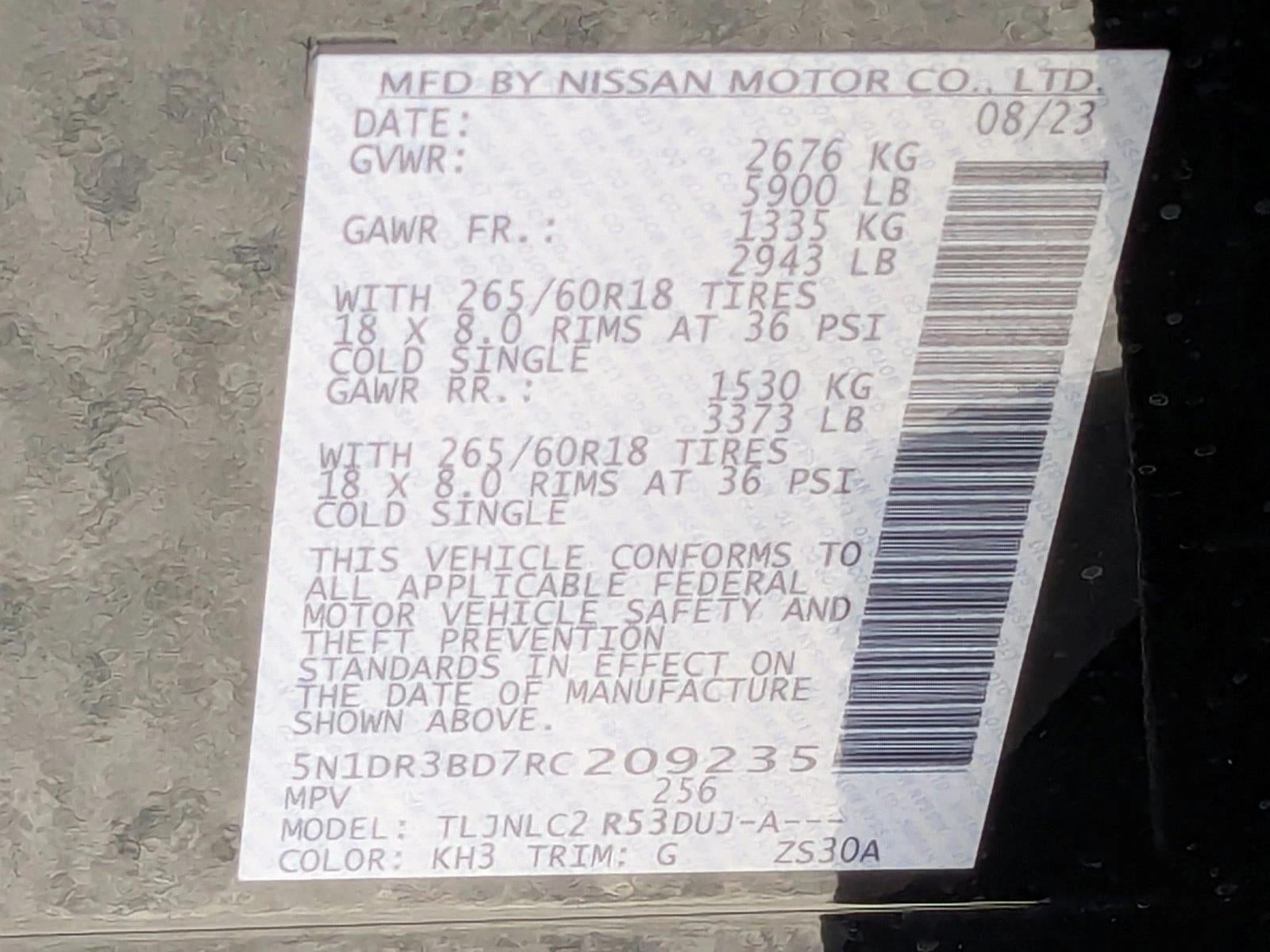 2024 Nissan Pathfinder Rock Creek 4WD