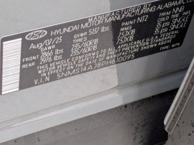 2023 Hyundai SANTA FE SE FWD