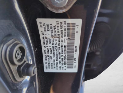 2019 Honda Civic Sedan LX CVT