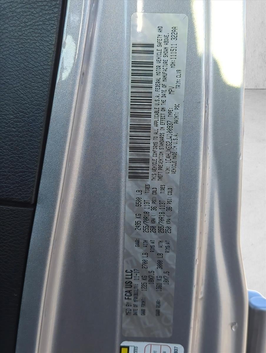 2018 Jeep Wrangler Unlimited Sahara 4x4