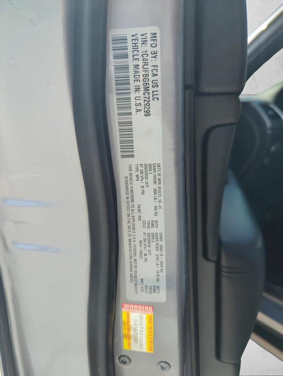 2021 Jeep Grand Cherokee Limited 4x4