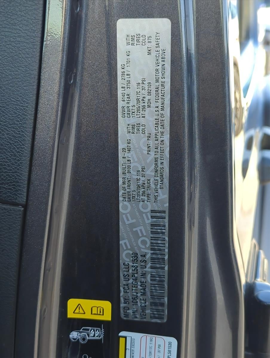 2023 Jeep Gladiator Mojave 4x4