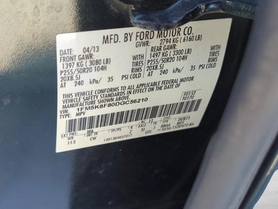 2013 Ford Explorer 4WD 4dr Limited