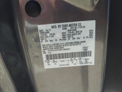 2013 Ford F-150 2WD SuperCab 6-1/2 Ft Box STX