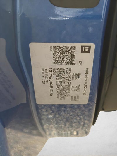 2021 Chevrolet Corvette Stingray Coupe 1LT