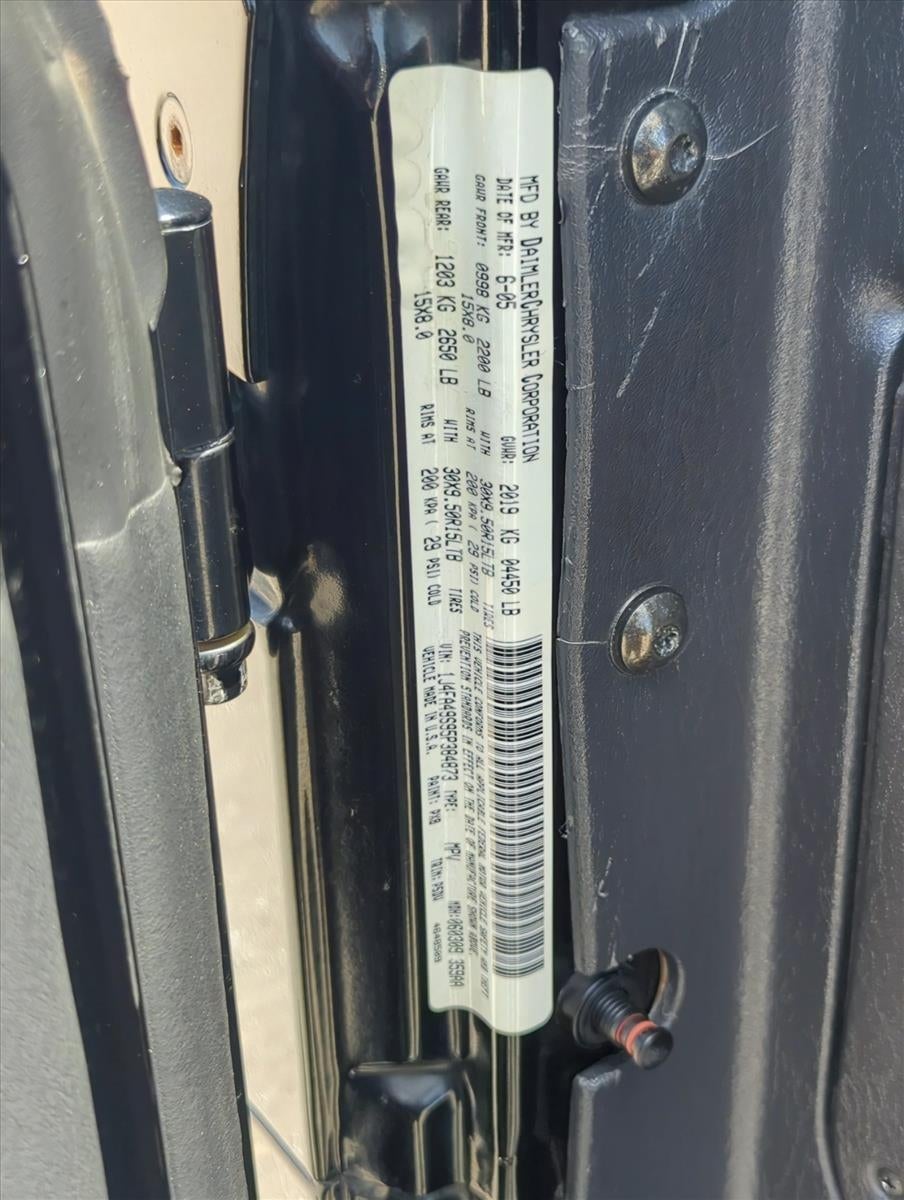 2005 Jeep Wrangler Sport