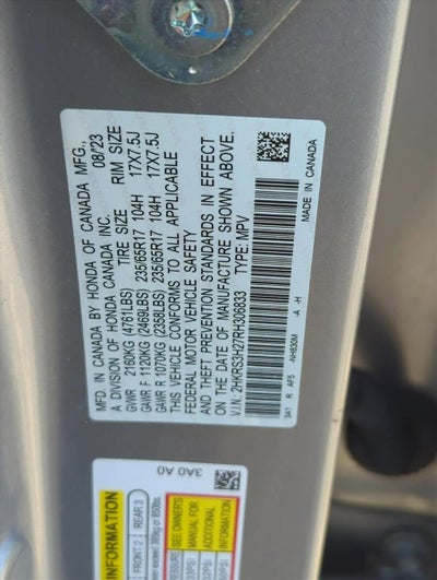 2024 Honda CR-V LX 2WD