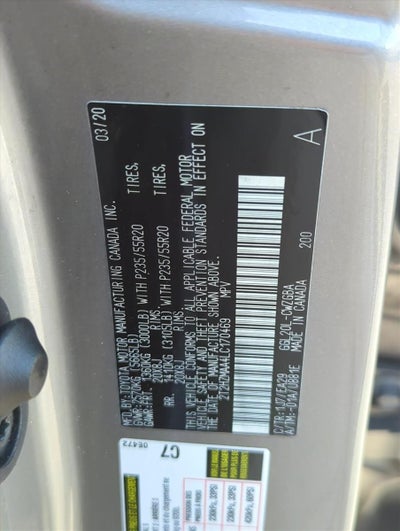 2020 Lexus RX 350 FWD