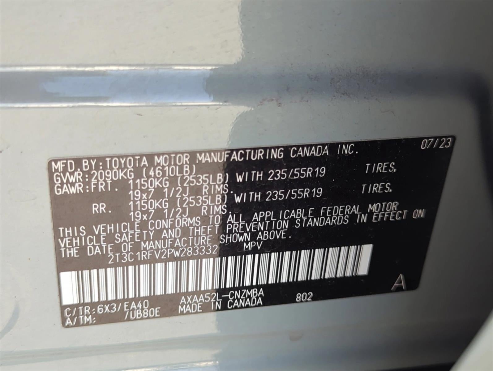 2023 Toyota RAV4 XLE Premium FWD (Natl)