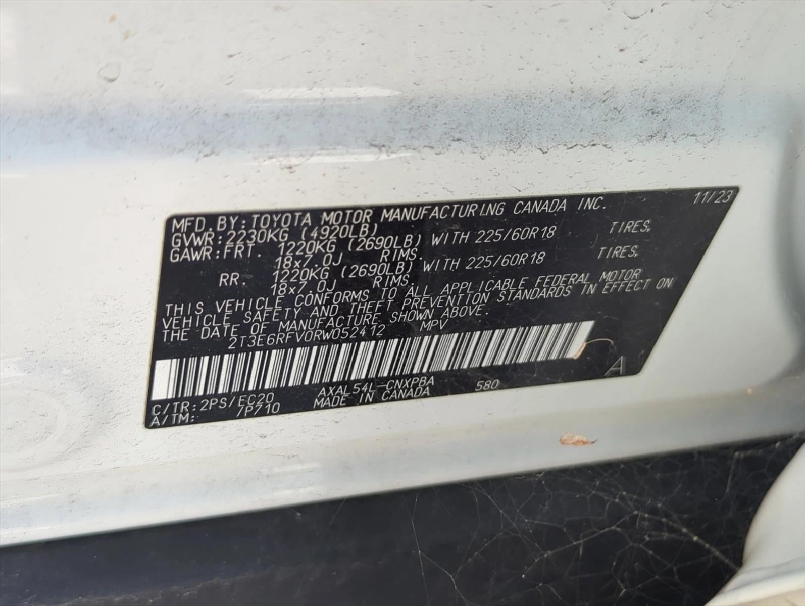 2024 Toyota RAV4 Hybrid XSE AWD (Natl)