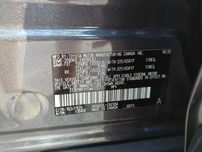 2025 Toyota RAV4 LE FWD (GS)
