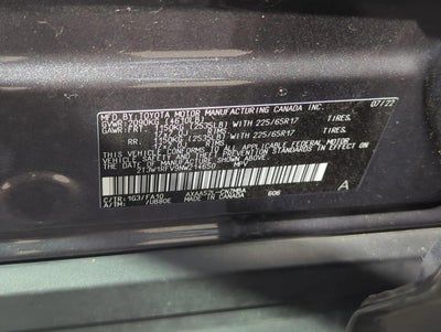 2022 Toyota RAV4 XLE FWD (GS)