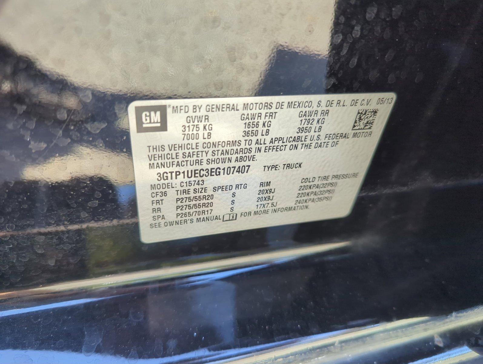 2014 GMC Sierra 1500 Crew Cab Standard Box 2-Wheel Drive SLE