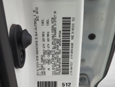 2023 Toyota Tacoma 2WD 2WD TRD Off Road Double Cab 5' Bed V6 AT (Natl)