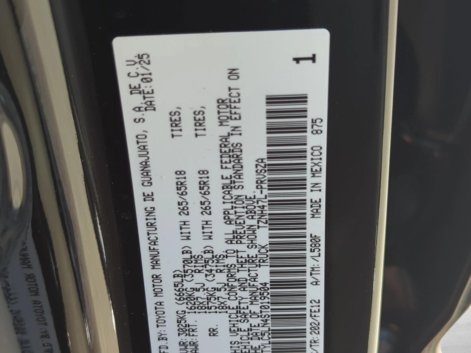 2025 Toyota Tacoma 4WD 4WD TRD Sport Hybrid Double Cab 5' Bed AT (Natl)