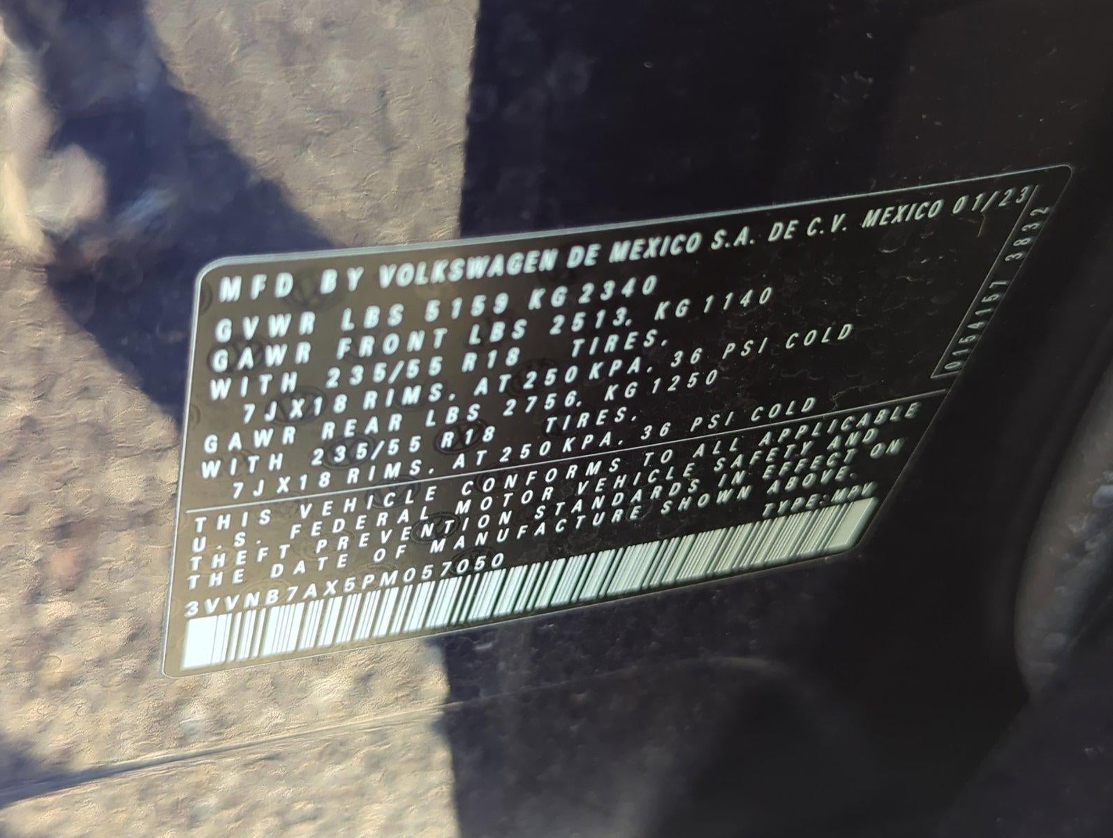 2023 Volkswagen Tiguan 2.0T SE FWD