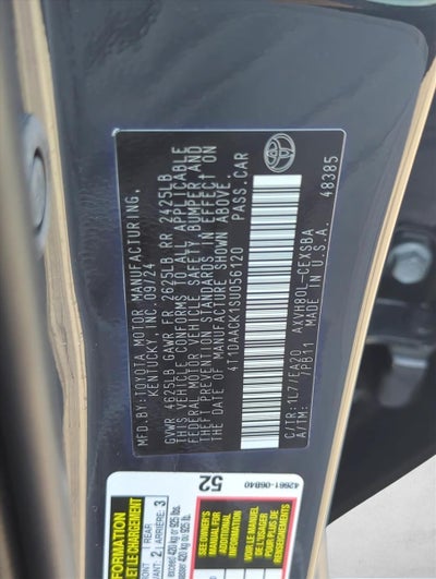 2025 Toyota Camry SE (Natl)