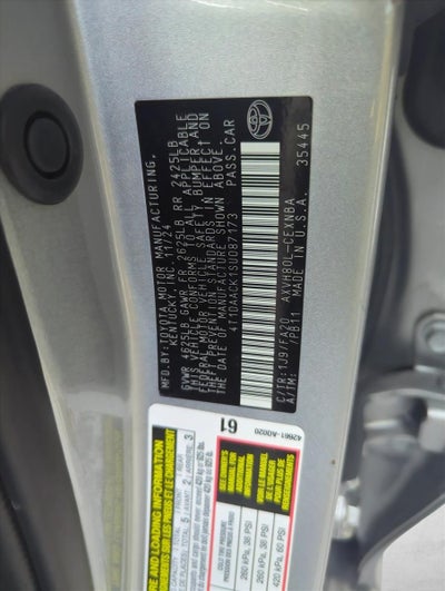 2025 Toyota Camry LE (Natl)