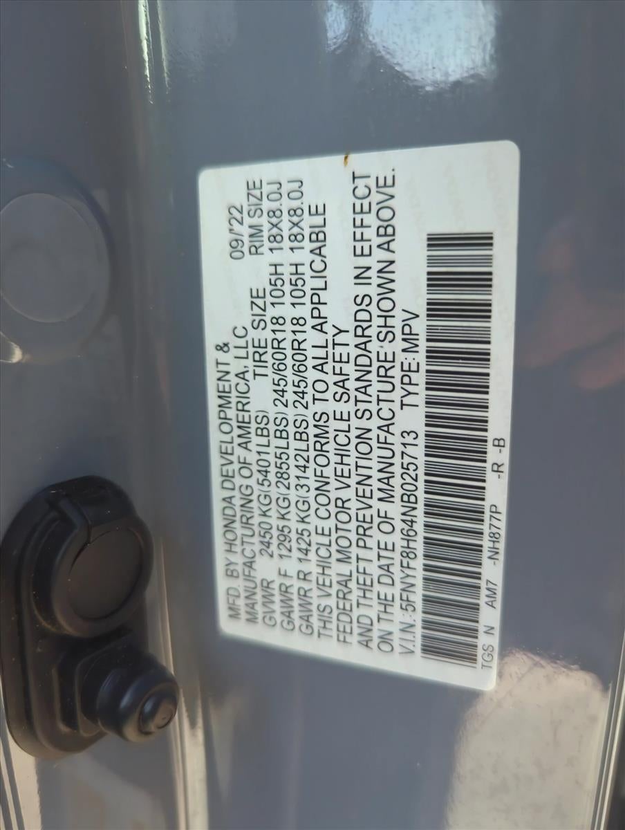 2022 Honda Passport TrailSport AWD