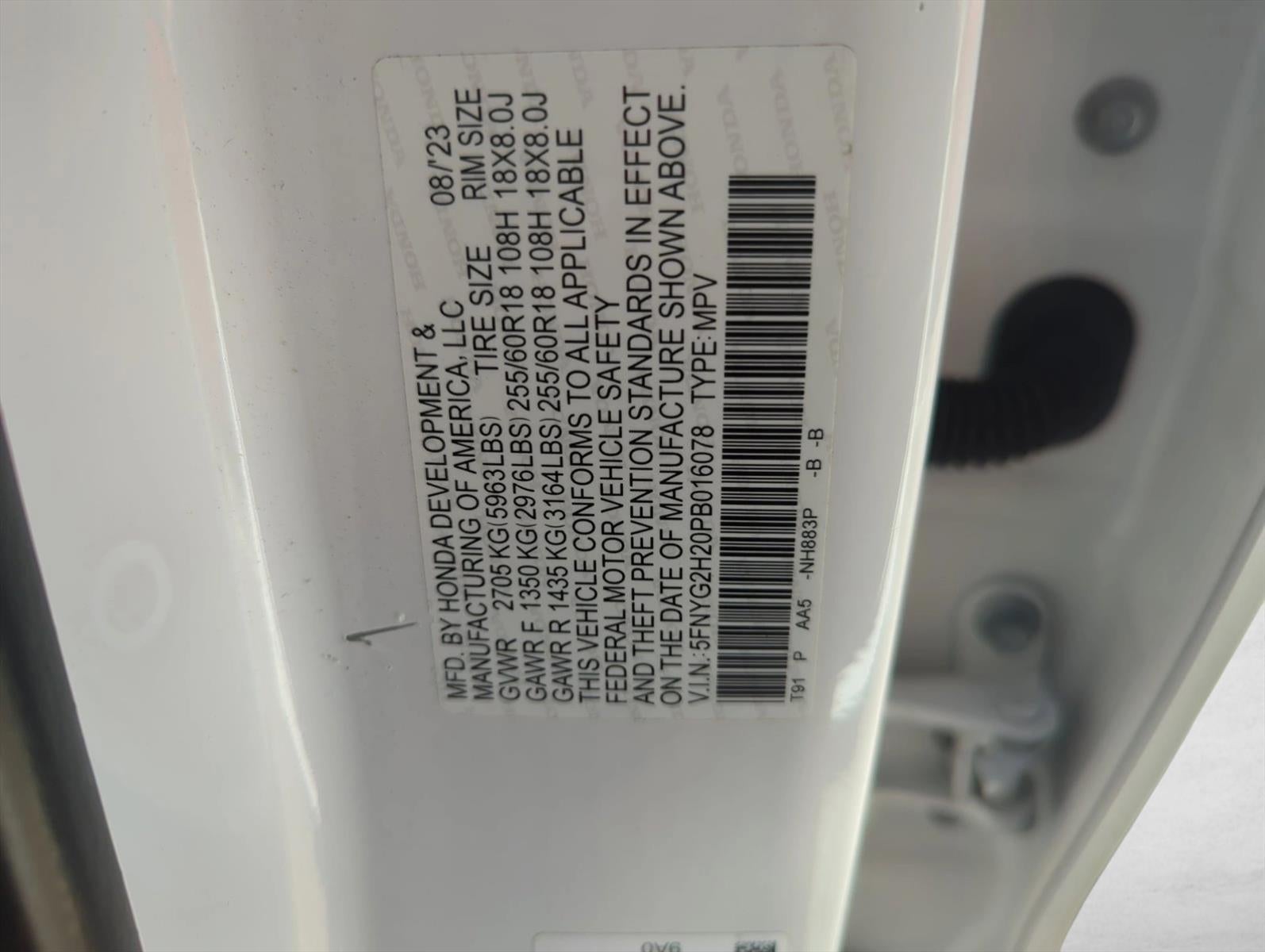 2023 Honda Pilot LX 2WD