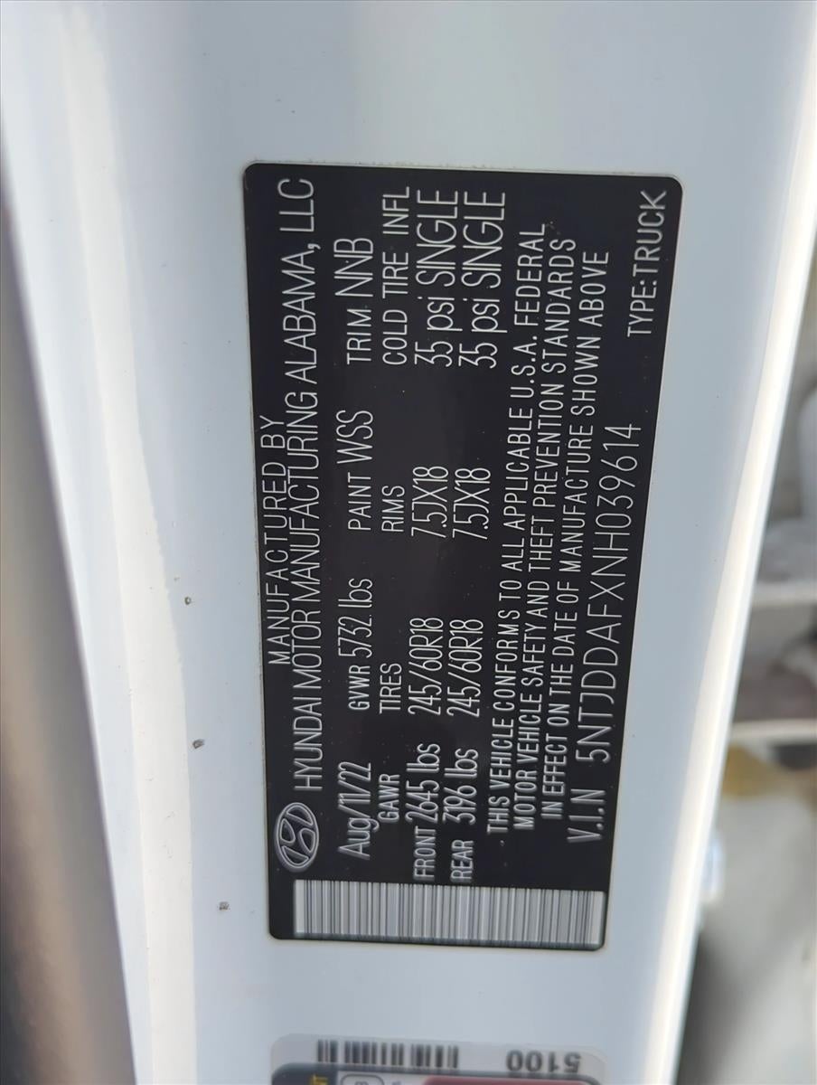 2022 Hyundai SANTA CRUZ SEL Premium AWD