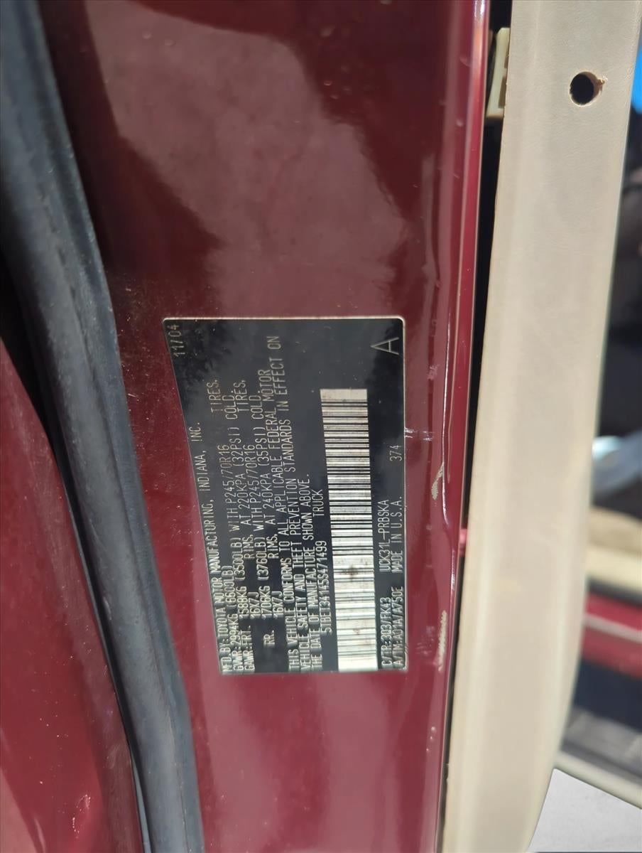 2005 Toyota Tundra SR5