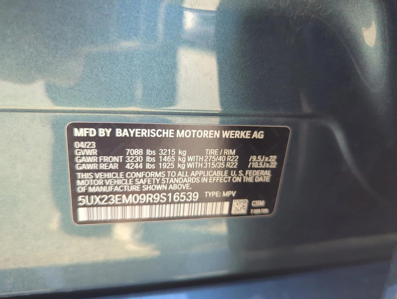 2024 BMW X7 xDrive40i Sports Activity Vehicle