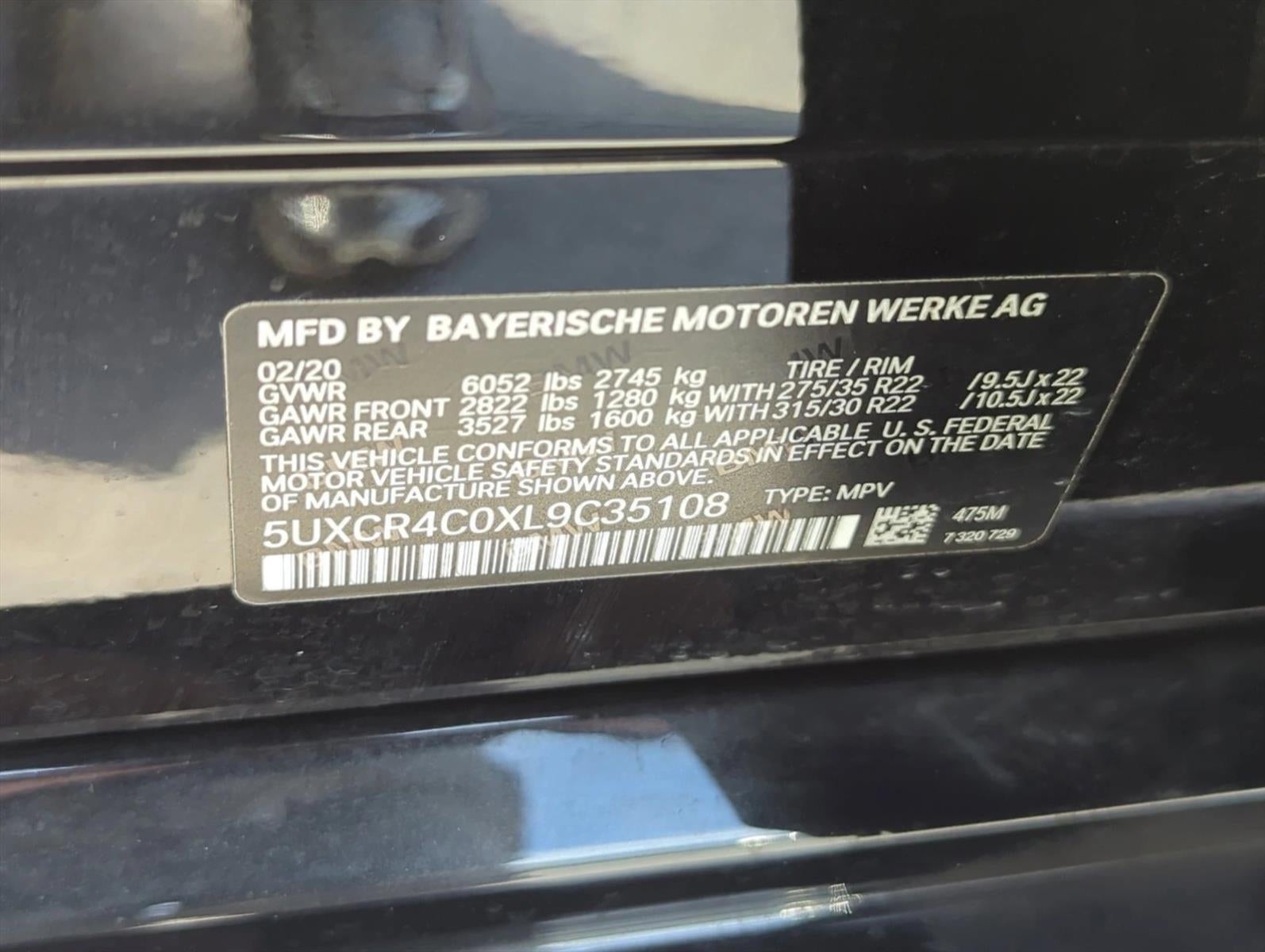 2020 BMW X5 sDrive40i Sports Activity Vehicle