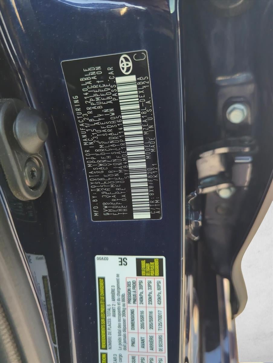 2024 Toyota Corolla LE CVT (Natl)