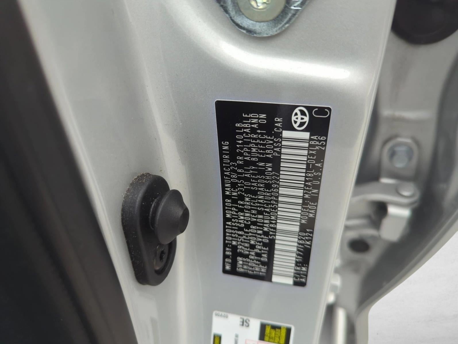 2023 Toyota Corolla LE CVT (Natl)