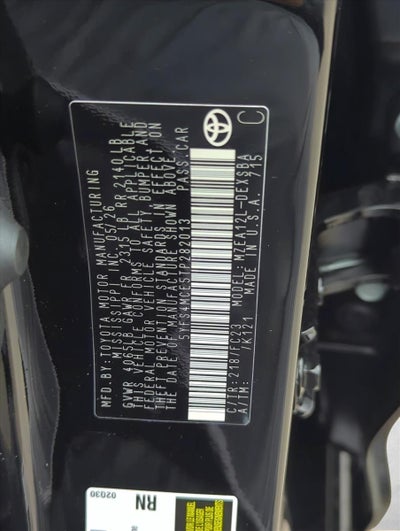 2026 Toyota Corolla SE CVT (Natl)
