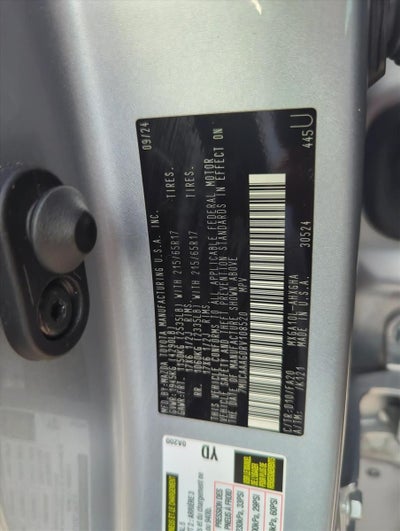 2024 Toyota Corolla Cross LE 2WD (Natl)