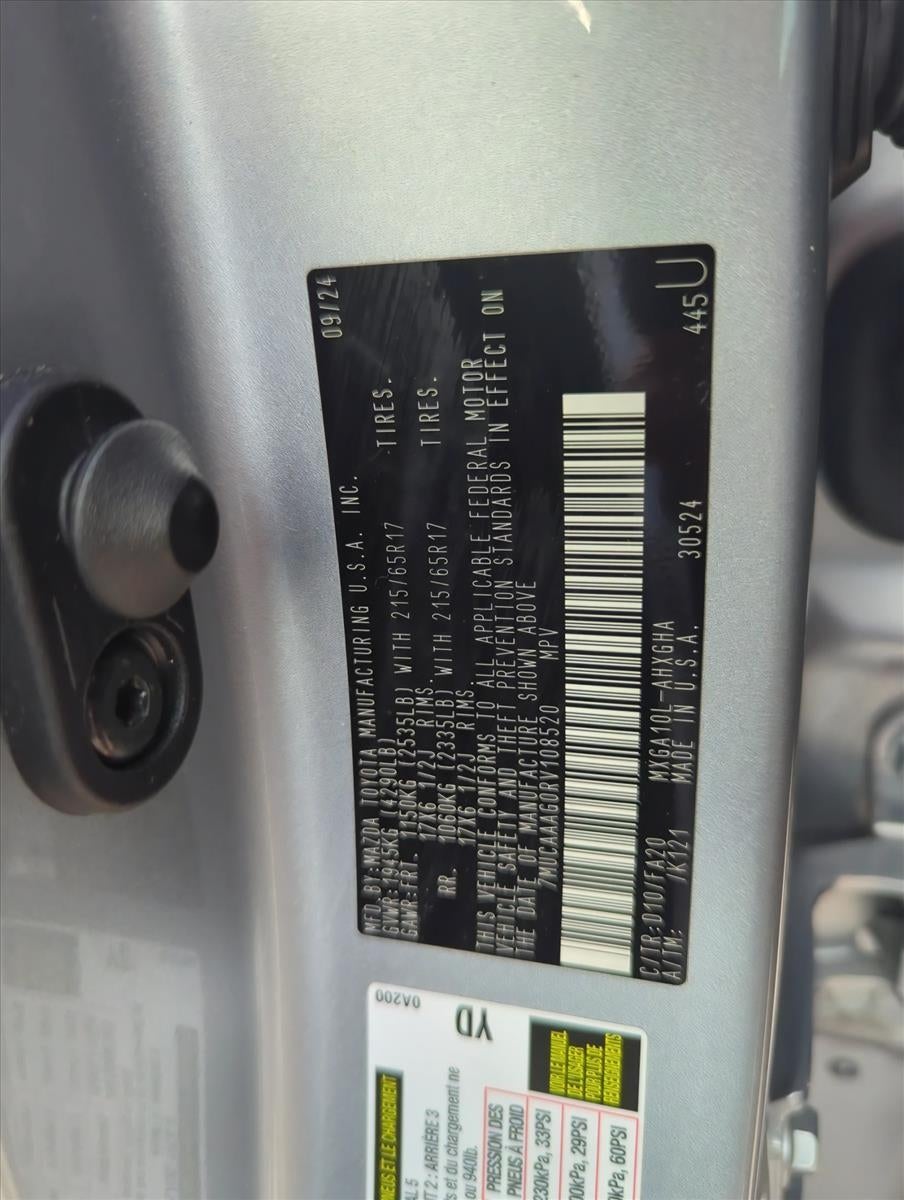 2024 Toyota Corolla Cross LE 2WD (Natl)