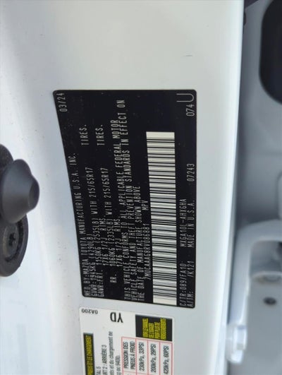 2024 Toyota Corolla Cross LE 2WD (Natl)