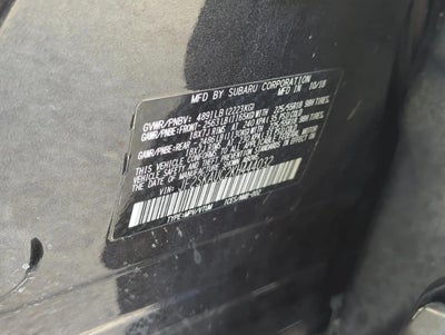2019 Subaru Forester 2.5i Limited
