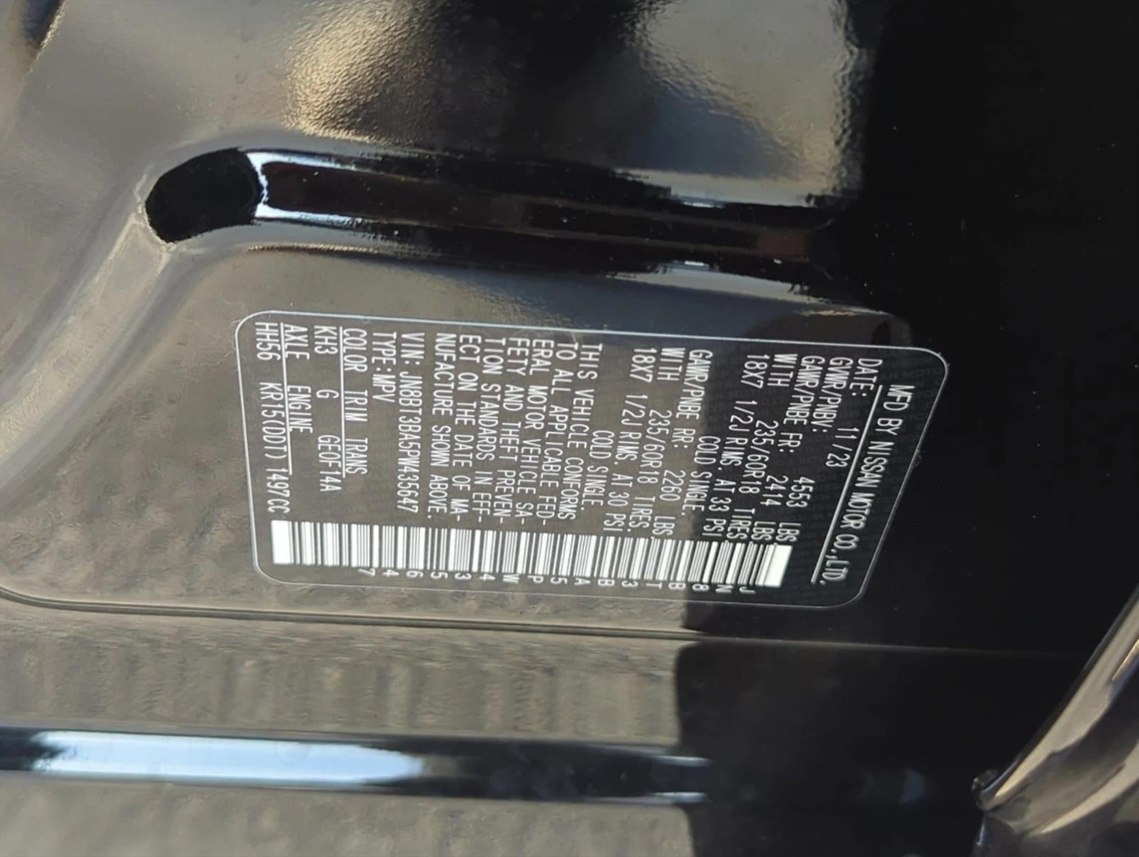 2023 Nissan Rogue FWD SV