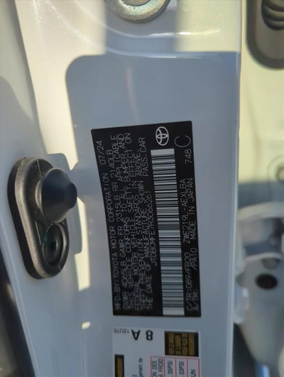 2024 Toyota Corolla Hybrid LE FWD (Natl)