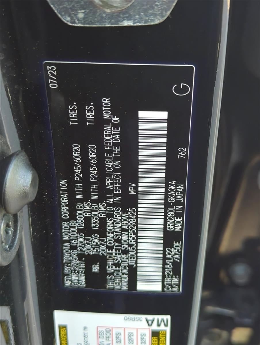 2023 Toyota 4Runner Limited 2WD (Natl)