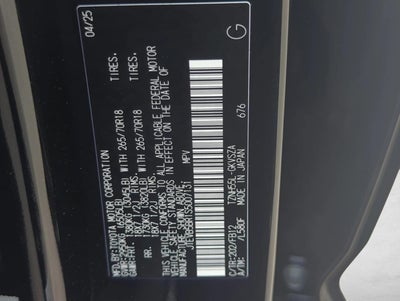 2025 Toyota 4Runner Hybrid TRD Off Road 4WD (Natl)