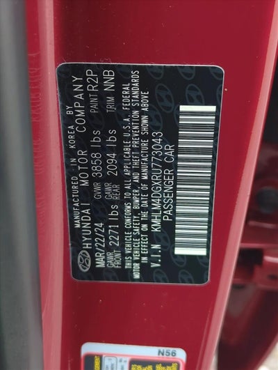 2024 Hyundai ELANTRA SEL IVT